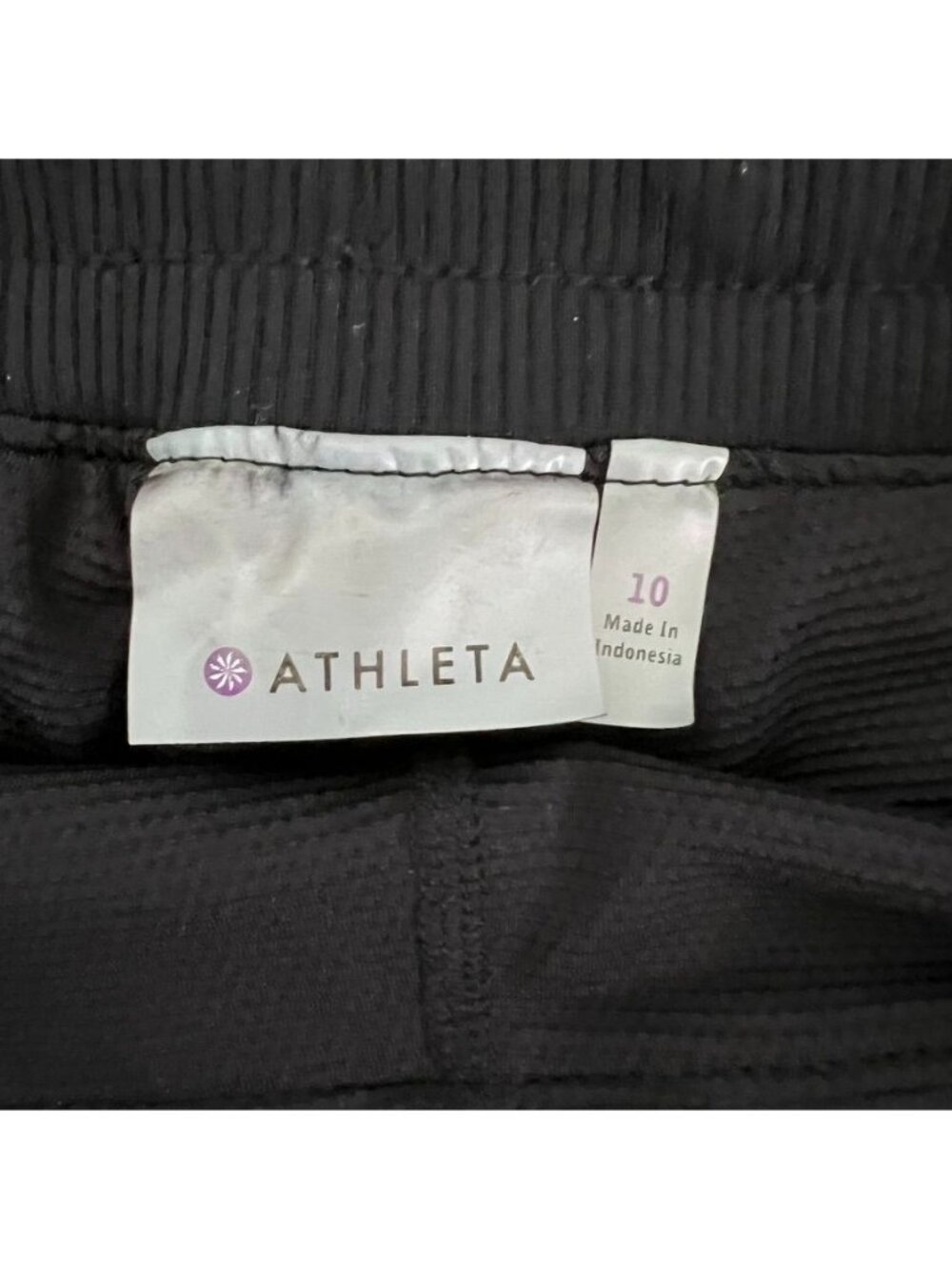 Vtg Athleta Trekkie Skort Black Sz 10 Cargo Zip Pockets Gorpcore Athleisure Golf - Picture 6 of 10